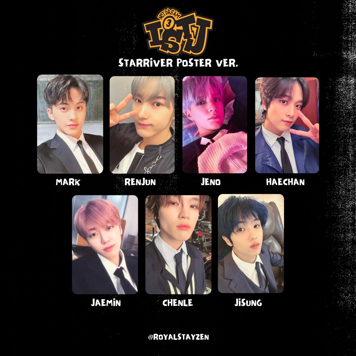 Nct Dream The 3rd Album ISTJ? Photocard/ PC templates 엔시티 드림 