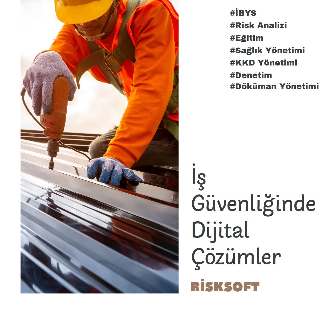 İş Güvenliğinde Dijital Çözümler
#hse #çsgb #işgüvenliği #riskyönetimi #isg #sağlık #denetim #ibys #en45001
risksoft.com.tr