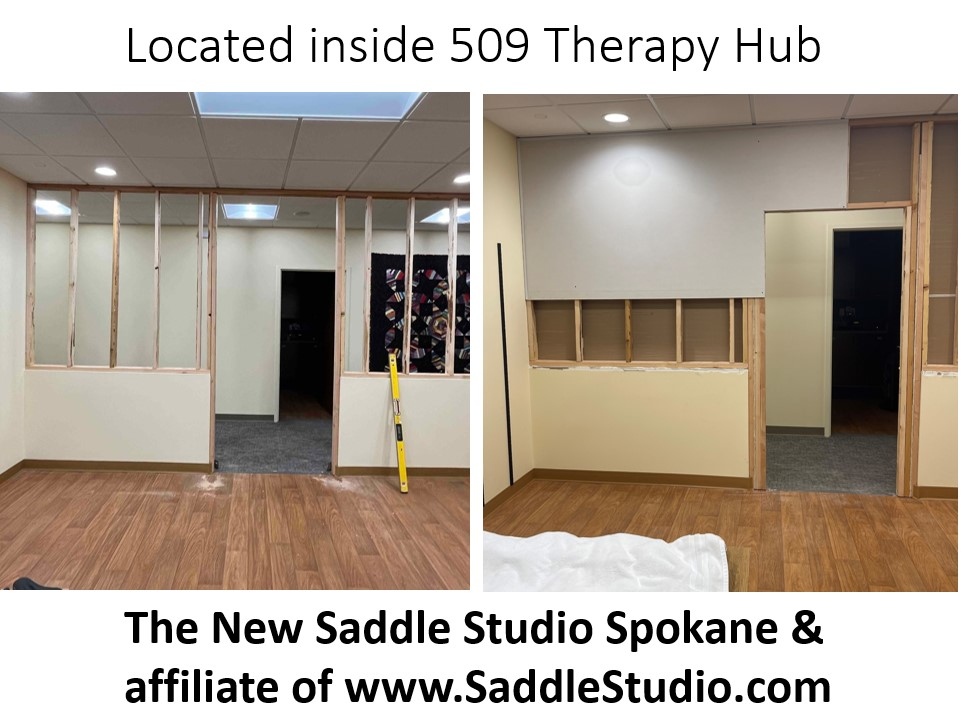 The new Saddle Studio Spokane an affiliate of saddlestudio.com located inside 509 Therapy Hub

Soon to have the biggest selection of saddles in the NW. 
#BikeSeat #Cycling #BikeLife #CyclingGear #BikeSaddle #BikeLove #bicyclesaddle <a href="/askthefitter/">Askthefitter</a> #saddlesuodio
@509therapyhu