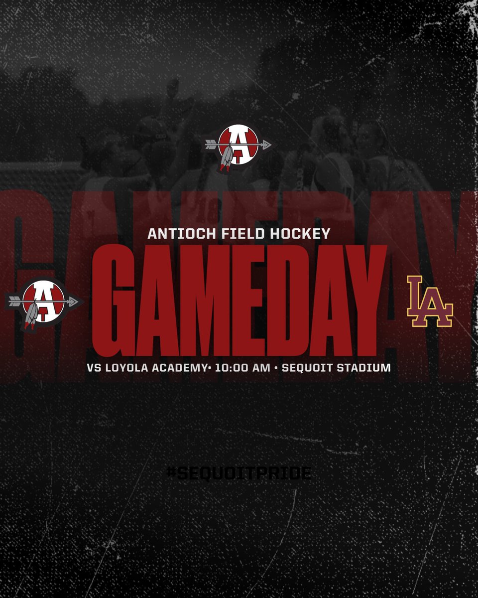 SequoitFHockey's tweet image. Your Antioch Sequoits are taking on Loyola Academy TODAY at Sequoit Stadium. #SequoitPride
