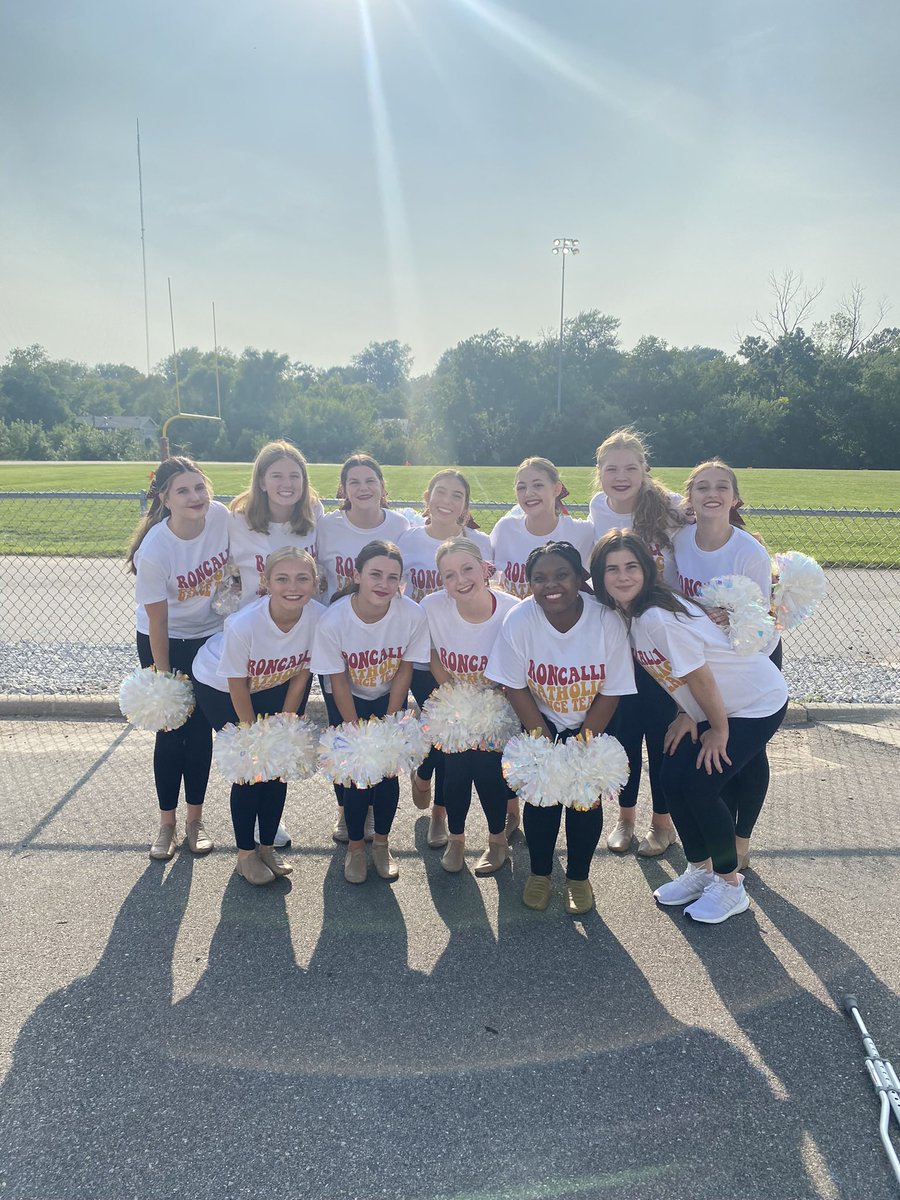 First performance of the year at the Fall Kickoff! Bring on Friday Night Lights ✨