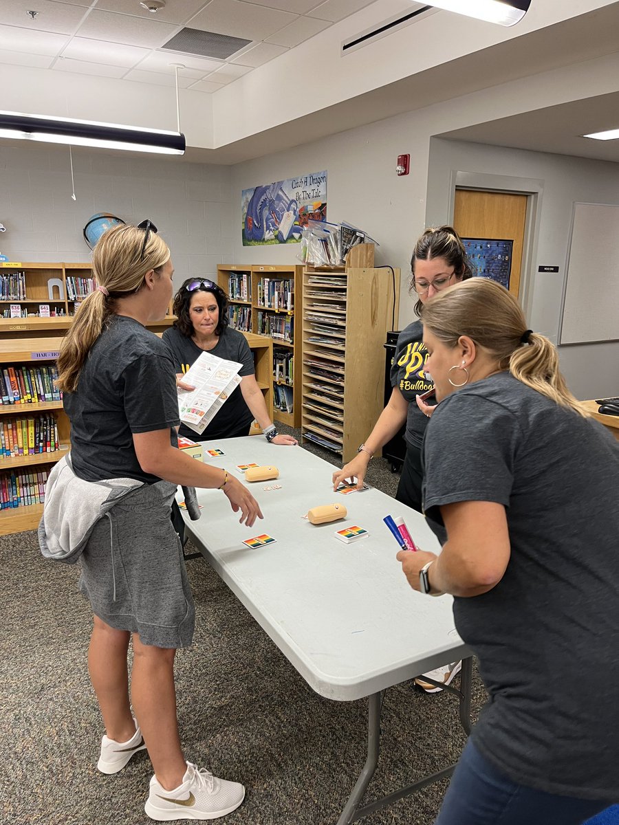 KathleenBahan's tweet photo. Family Game Night-Dogwood’s Version! So much fun connecting and laughing with each other as we celebrate a productive week and the start of what’s sure to be the best year yet! #UnleashedPotential #KSD #Bulldogs https://t.co/u14VbWxhqv