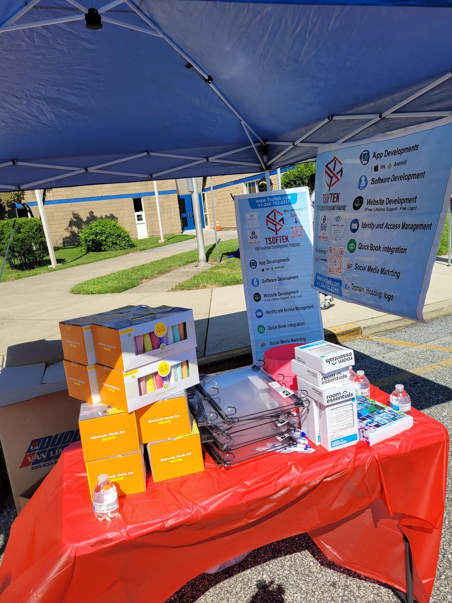 $Tsoftek is at Van Bokkelen elementary school and distributed kids supplies. Thanks <a href="/MikeJRogers4/">Mike Rogers</a> for coming and supporting our Tsoftek-Care-1000-5 program,  to train 1000 people in 5 years for Tech jobs in each county. programs are starting next month. Tsoftek.com
