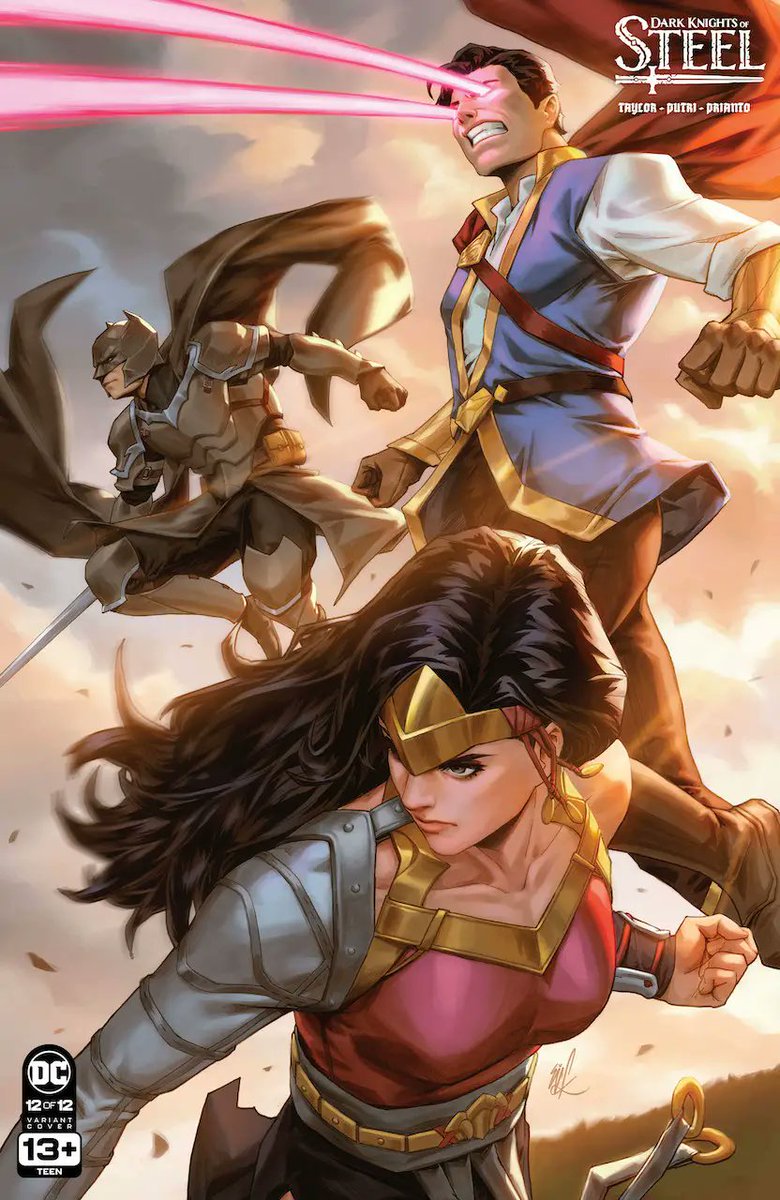 BuzzComics's tweet image. Preview de Dark Knights of Steel #12 (of 12) par Tom Taylor (@tomtaylormade), Yasmine Putri et Arif Prianto chez @DCOfficial #DCComics #DarkKnightsOfSteel #DKOS buzzcomics.net/showpost.php?p…