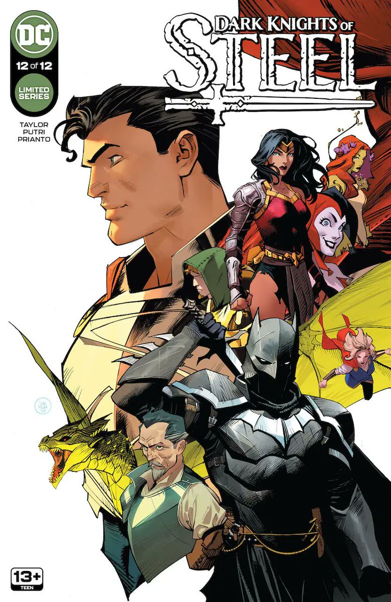 BuzzComics's tweet image. Preview de Dark Knights of Steel #12 (of 12) par Tom Taylor (@tomtaylormade), Yasmine Putri et Arif Prianto chez @DCOfficial #DCComics #DarkKnightsOfSteel #DKOS buzzcomics.net/showpost.php?p…