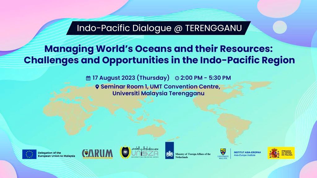 rahulmishr_'s tweet photo. Indo-Pacific dialogue@Terengganu Thank you,dear @uniszadotmy &amp; @UMT_Official friends for collaborating with us &amp; sharing valuable perspectives on regional maritime order, #SouthChinaSea #ACTS #ASEAN #EU &amp; of course #IndoPacific Thanks a ton to Timea @EUinMalaysia &amp; team CARUM🤘🏼🧿 https://t.co/MwCluQMYrd