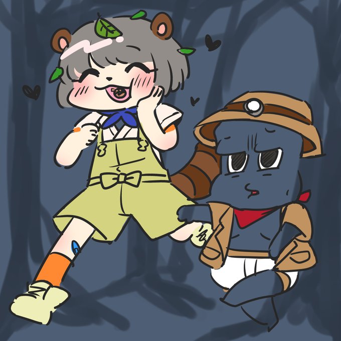 ゾンビになる瞬間透過されてしまうピーナッツくん #ぽこあーと #オシャレになりたいピーナッツくん 