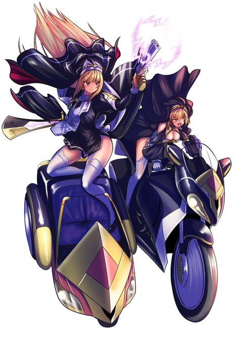 粗方出来たのでうp!背景はまた後程。#バイクの日 