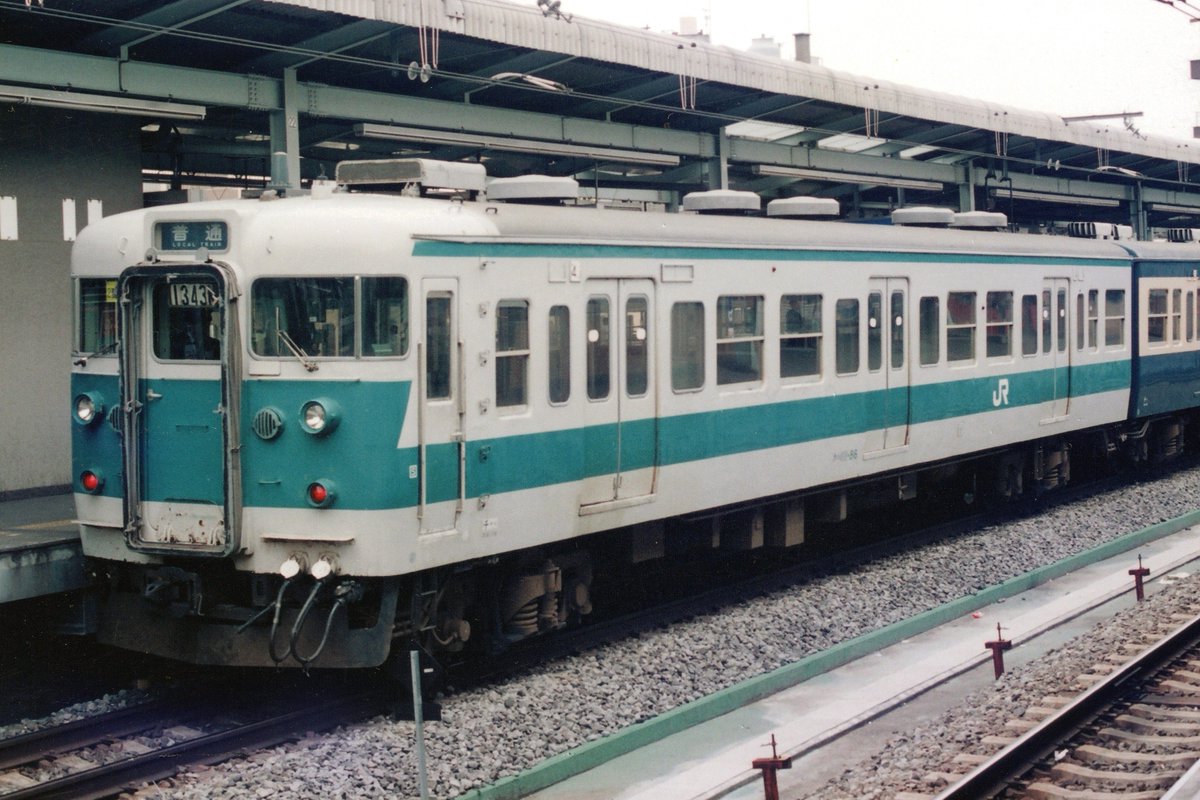 クハ111-86 #113系 国鉄時代日根野区のクハには幌顔がいませんでした クハ111-86 #113系 国鉄時代日根野区のクハには幌顔がいませんでした