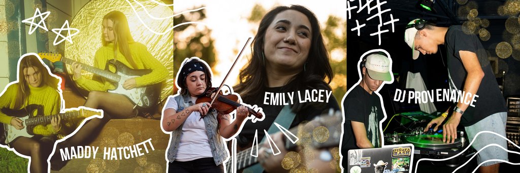 Introducting our stellar lineup of local musicians for Art in ATX: Fall Market on Sunday, September 3! 

@maddyhatchett @emilylaceymusic and DJ Provenance 

RSVP at → fb.me/e/2WcibHevR