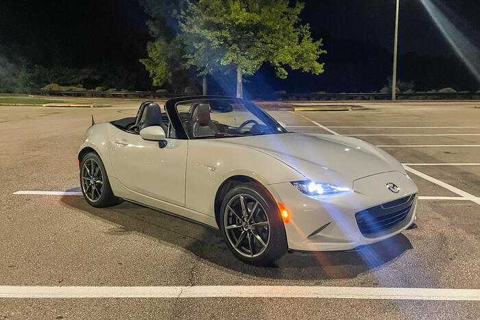 AutoShrine's tweet photo. Trevor's 2016 Mazda MX-5 - Autoshrine Registry https://t.co/Cb36fpWx9J https://t.co/MiI7xmPGPN