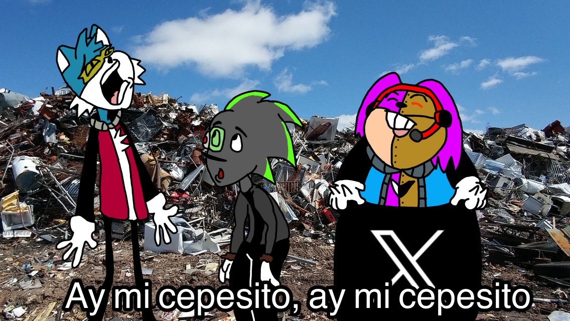 SoniNeoTeam's tweet photo. Se que dije que esta cuenta será para avances, pero como soy bien troll les mando un momazo del chavo's que hizo un papu de nuestro team XDxdXdxD (Si, esos son los diseños del mod)
#FNF #fnfmod https://t.co/SamaWv0RAi