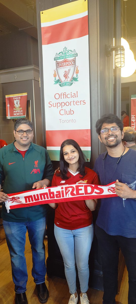 Mumbai Reds Janta in the 6ix! @thescousefoodie @LFCMumbai @LFCToronto