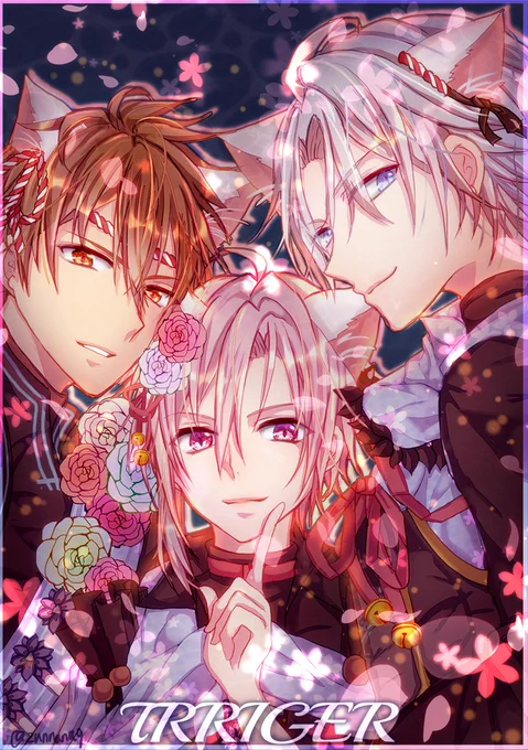 8周年おめでとうございますこれからもアイドルの皆さんの活躍を応援します#アイナナ #アイナナ8周年(再掲絵で失礼します) 