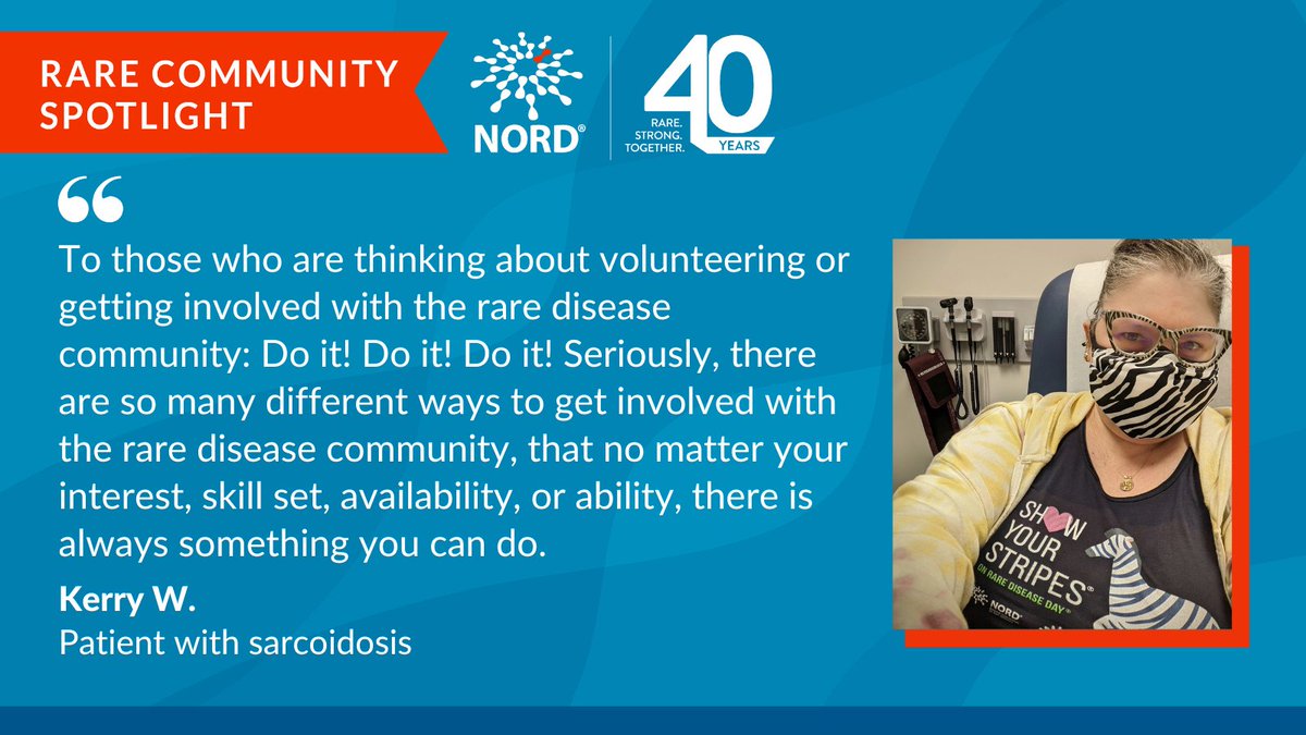 For #NationalPatientAdvocacyDay, read from our community member Kerry, who lives with and writes about #sarcoidosis and is working on an exciting book project that YOU can be a part of!

Read: bit.ly/3ElOsAZ