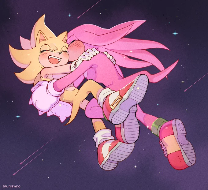 pink/gold#SonicTheHedgehog #sonknux 
