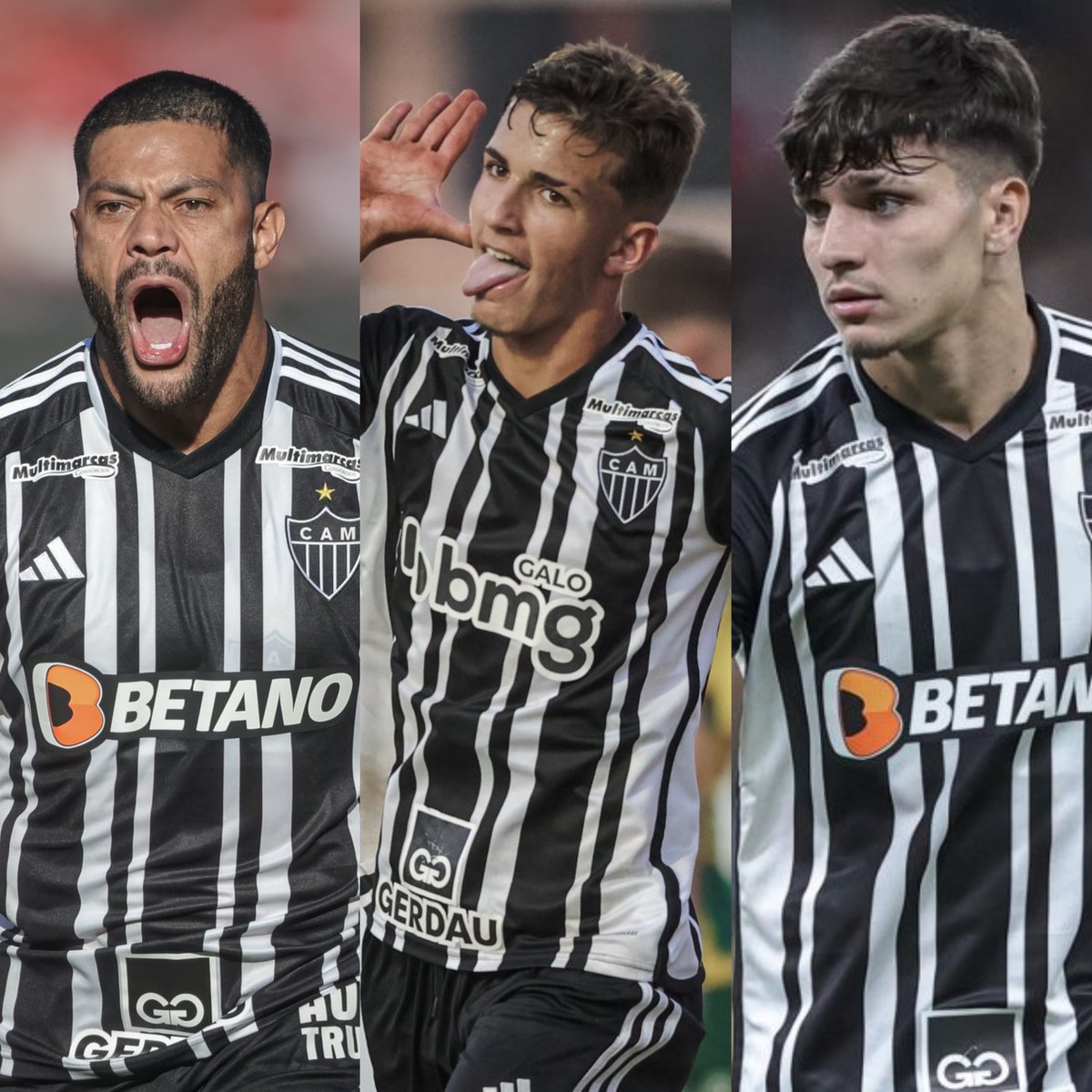 GaloStats's tweet photo. Artilheiros do Galo em 2023: (profissional, sub-20 e sub-17)

Hulk: 22 gols
Iseppe e Isaac 19 gols
Paulinho: 16
Kawê: 10
Yan, Cadu e Vitinho: 6
Pavón e Hyoran: 4
Vargas e Igor Gomes: 3 https://t.co/hhRmdExwkD