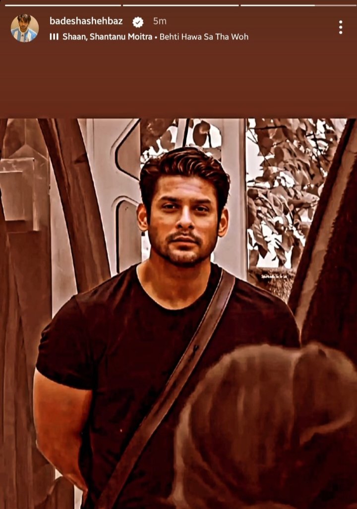 TheHottestDevil's tweet photo. Although you deleted the story coz of some people or some reason I don't know baaz but we know you miss him ❤️ we all miss him brother... Hum to story dal skte hai kabhi bhi but..............

#SidharthShukla https://t.co/vvQFZ0g1rY