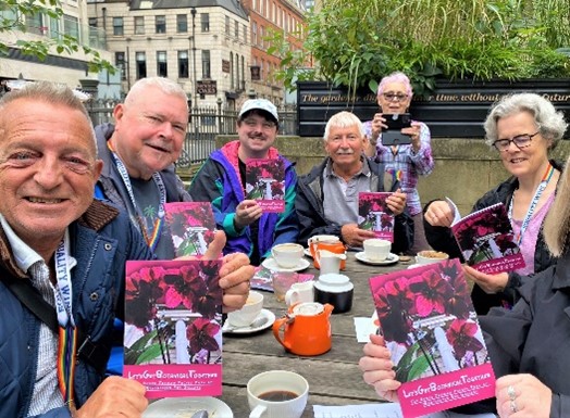 Pick up your free copy of Let's Get Botanical Together! during @ManchesterPride This new extended version documents the complete journey of the #DerekJarmanPocketPark Thanks to @lutilang & @MUARG1 for creating this zine with our @LGBTfdn volunteers❤️ 👀 buff.ly/3YBCSuv