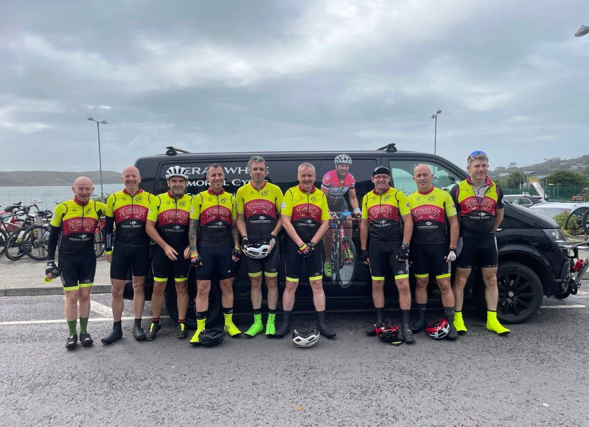 Well done to everyone who took part in today’s Kieran White cycle for Gaelscoil Autism Unit, and thanks to the organisers for a great event. A lovely way to remember our friend Kieran and raise some money for a great cause.