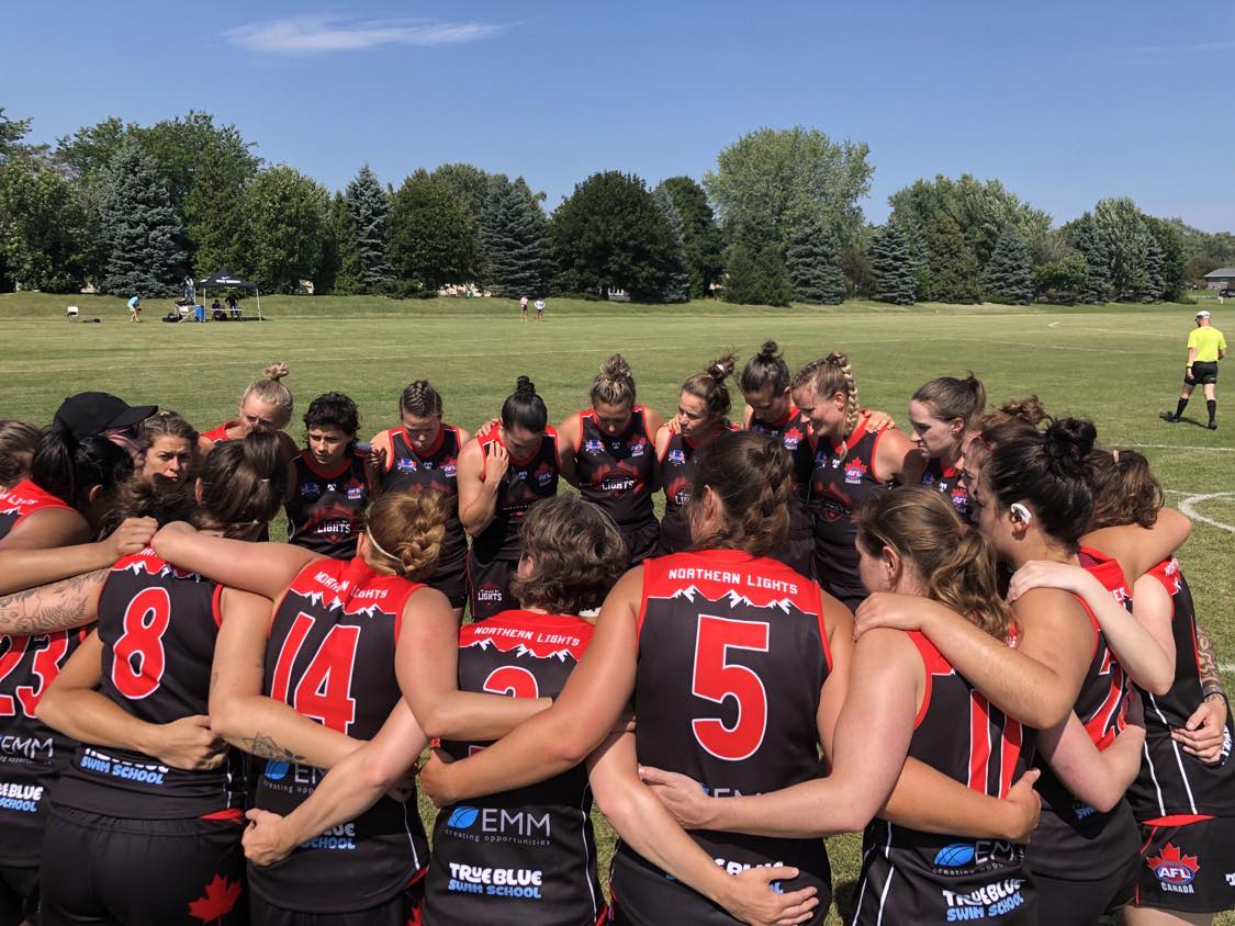 AFLCanada's tweet photo. The match between our Northern Lights and the @USAFL1997 Freedom is about to begin.
Stream the match here: https://t.co/AOImLVWNHC
#49PC #49thParallelCup https://t.co/i7tXhtnz5H