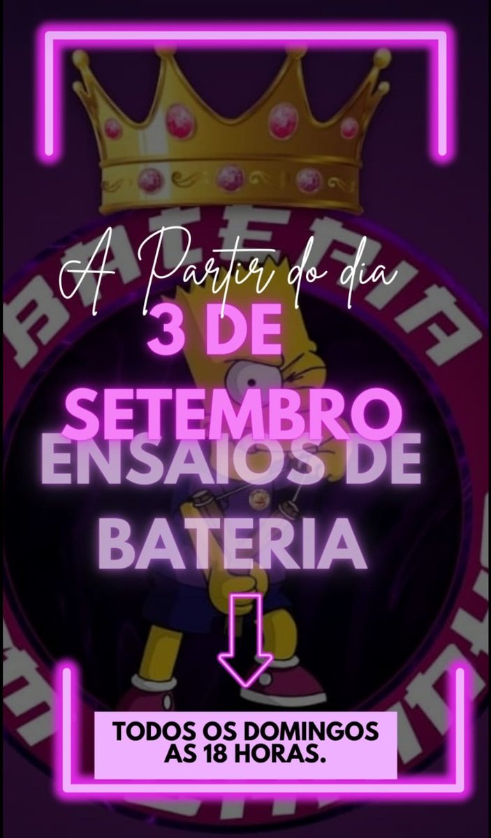BrunaChocolat's tweet photo. Vai subir heim 🥁 Simbora rumo ao carnaval 2024 👑 Venha somar a Sem Carinho 🩷👑💜

#Realeza2024 #Bateria #SemCarinho #madrinha #samba #carnaval #carnavalPoa #EncruzilhadadoSamba https://t.co/UMzQ4fzrhh