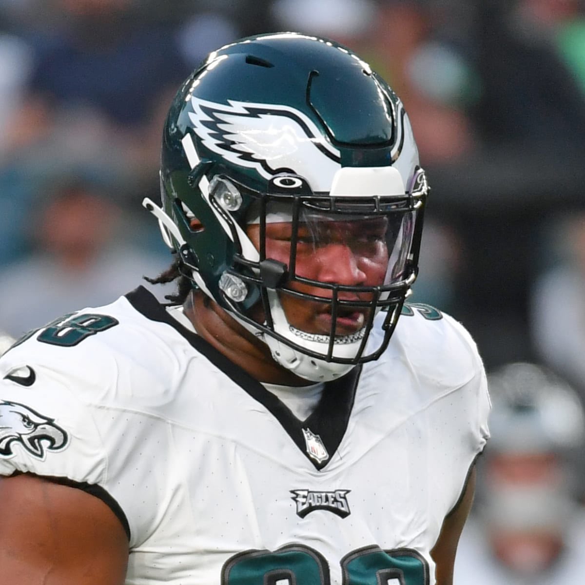 #Eagles Dallas Goedert on trying to block Jalen Carter at #EaglesCamp:

'Man, I held on for like a half a second and I was out of there. I was like, ‘I don’t know how they do it, man.’ He’s a problem. I’m excited he’s on my team though.' (via @DZangaroNBCS) 

Jalen Carter is…