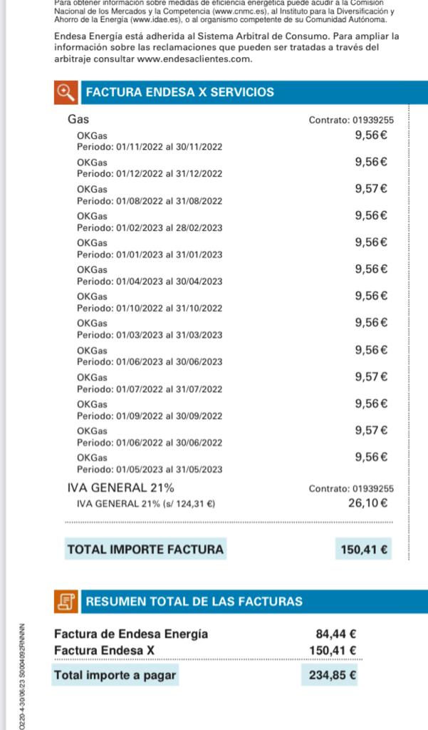 Una vez más, hablar con <a href="/EndesaClientes/">Endesa Clientes</a>  es darte cabezazos contra la pared. Doy de baja el contrato mto el pasado 1/10/22 y a día de hoy me pasan esto: