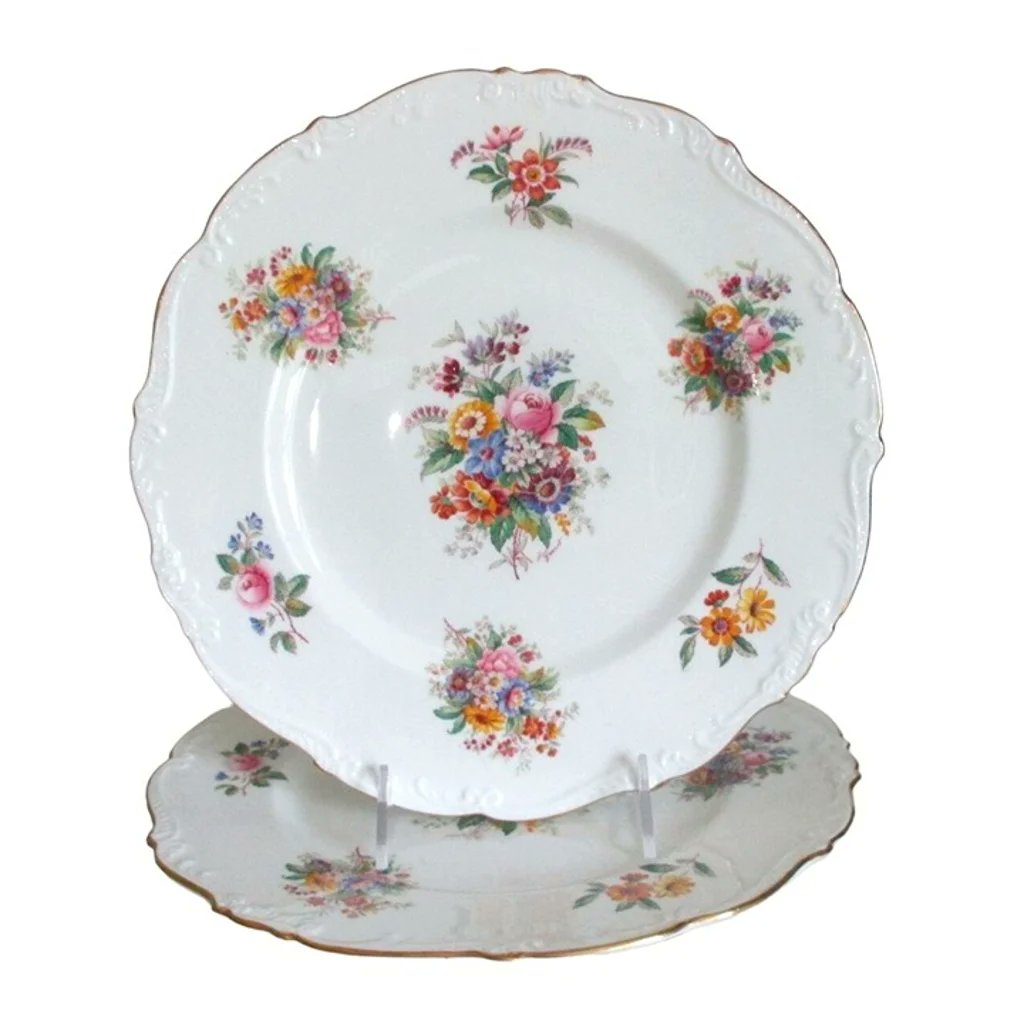 myvintagejunque's tweet photo. 2 Vintage Coalport Fragrance Bone China Dinner Plates Replacement China Dinnerware Tableware https://t.co/vYehJvMFWu via @Etsy https://t.co/Eo4pX9jEe6