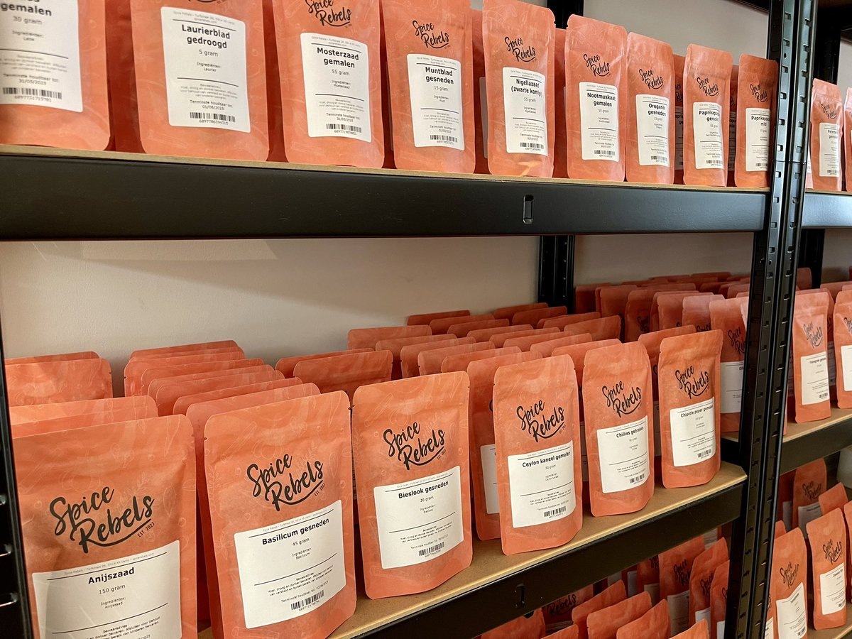 spicerebels's tweet photo. Wauw, wat een leuke reacties hebben we de afgelopen dagen ontvangen op de opening van onze webshop π
Een geweldig gevoel na maanden hard werken achter de schermen. En druk blijft het nog wel even met alle bestellingen die we ontvangen πΆοΈ
#spicerebels #kruiden #specerijen https://t.co/vSPSwpSlEd