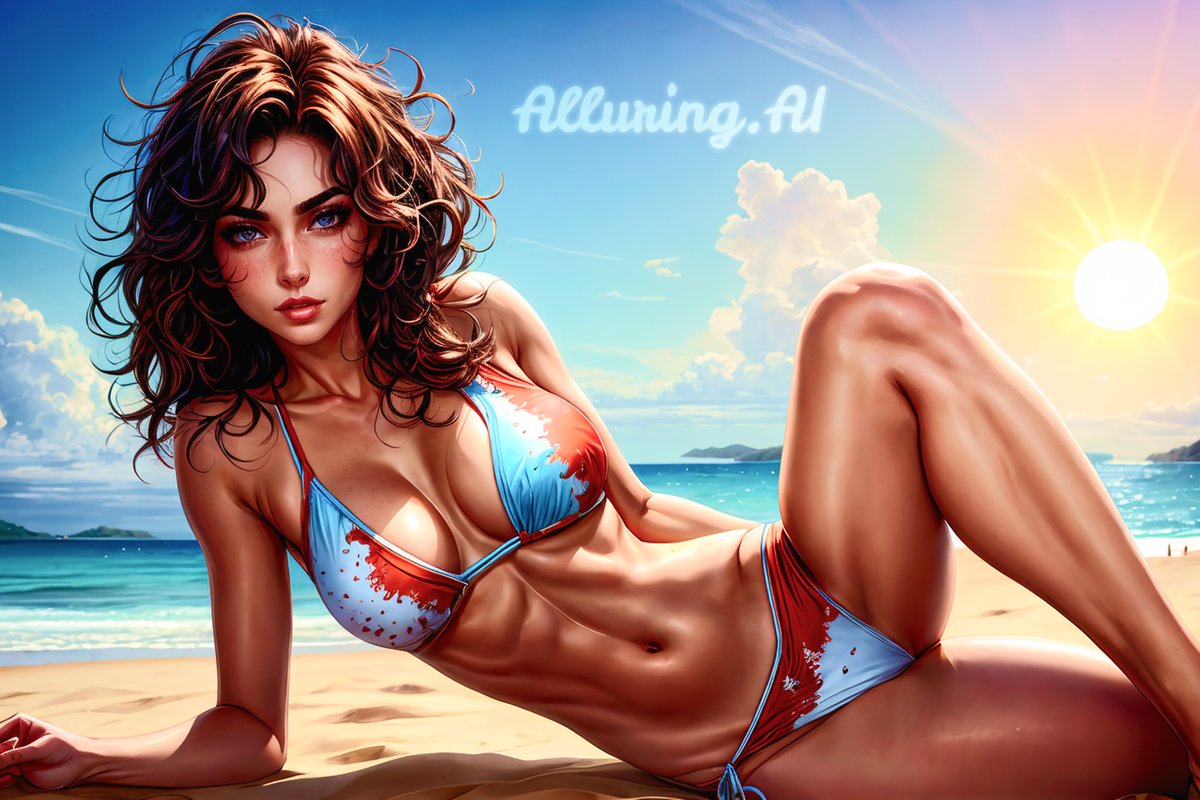 alluring_ai's tweet photo. Happy Saturday, its a good day for the beach.
#AIgirl #AIart #beachday #sunny #bikini #digitalart #stablediffusion #alluringai https://t.co/o9DhchA7AO