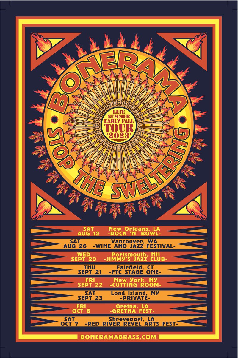 Announcing our “Stop The Sweltering” Tour! #YYR