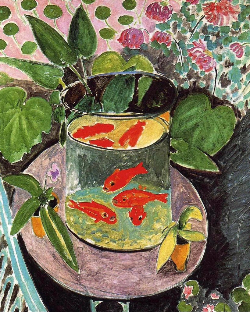 Henri Matisse 
Goldfish 1911