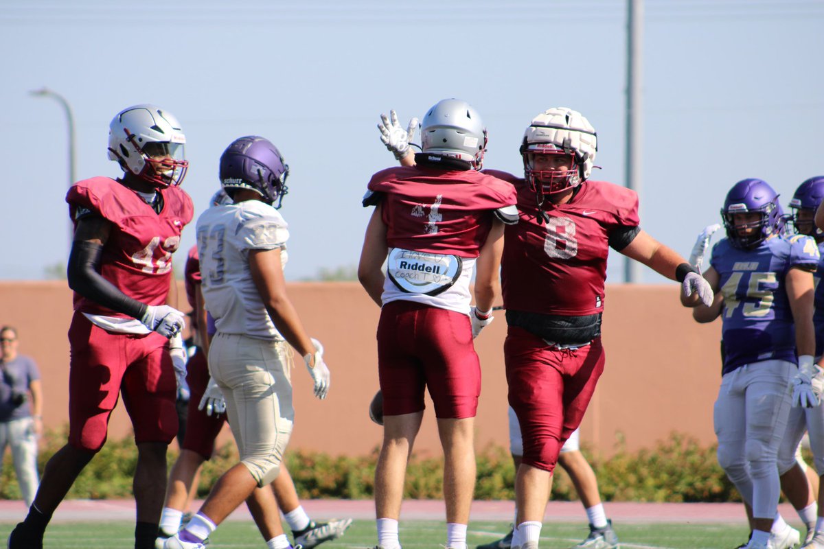 HUPipers's tweet photo. Who’s ready for some football!?! 🏈 Scrimmage flicks from today 👊 https://t.co/KZClyjSkb7