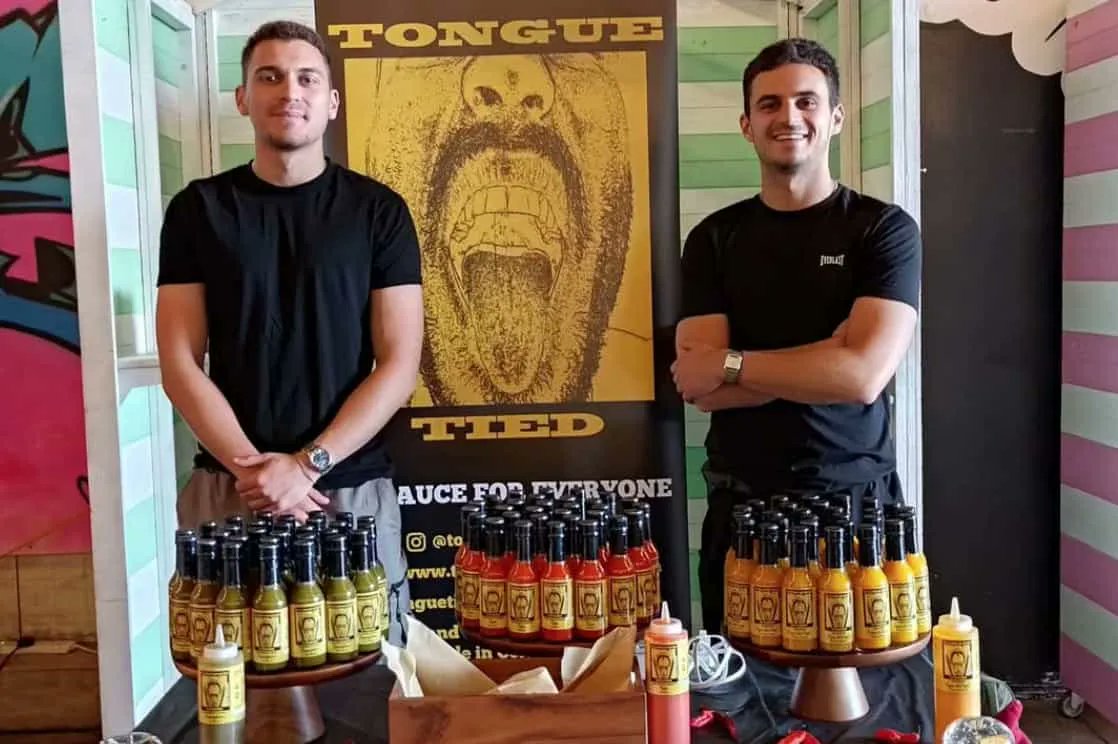 yaycork's tweet photo. These Cork brothers made a brand new hot sauce and it’s spicy AF 🔥  https://t.co/uE4p2r4bhU https://t.co/g70nlk7XNK