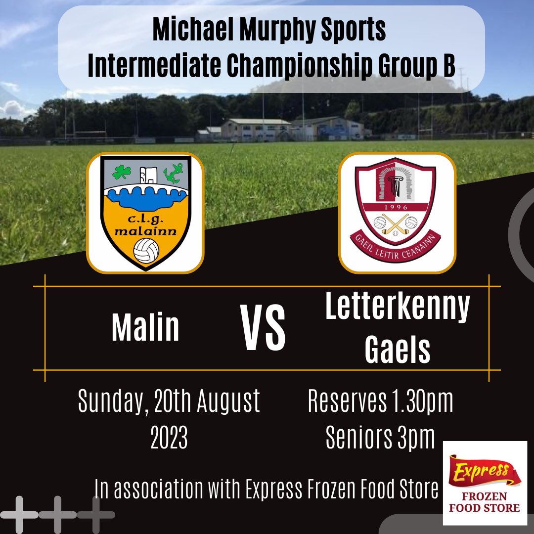 MalainnCLG's tweet photo. Championship Fever is upon us.🖤💛All roads lead to Connolly Park tomorrow for Round 1 in the Michael Murphy Sports Intermediate Championship Group B v @LetterkennyGael with Reserves throw in from 1.30pm followed by the Seniors at 3pm. https://t.co/pDS5Zmwj1B