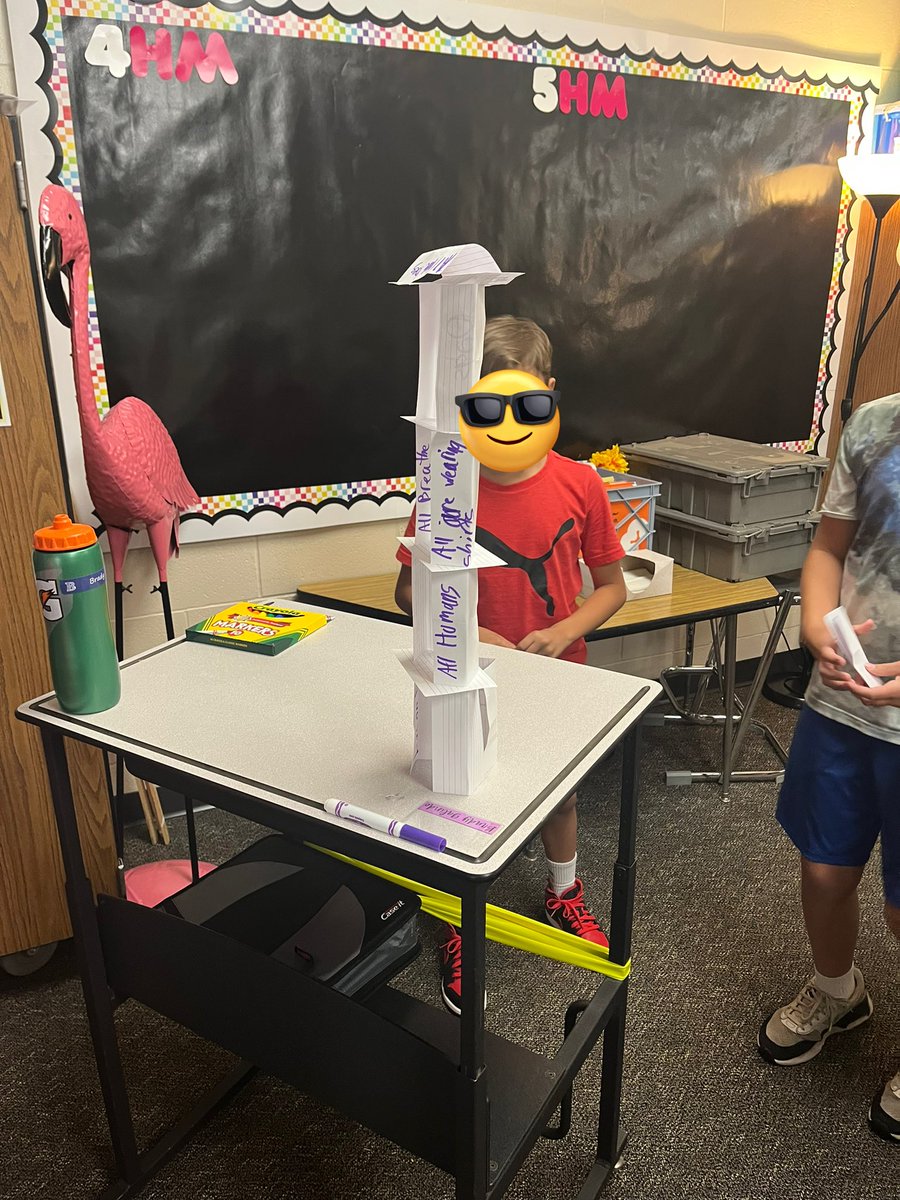 theabcsofmissv's tweet image. Similarities and STEM on the first day back to 5HM! I missed these kiddos over the summer! #elevate203 #togetherwecan