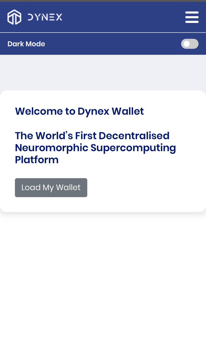 New browser based - fully client side - $DNX wallet coming soon 🔥

Kudos to <a href="/y3tiCrypto/">Y3TI</a> and <a href="/CaliTechJo/">Cali Global</a> Sam #Dynex #PoUW
