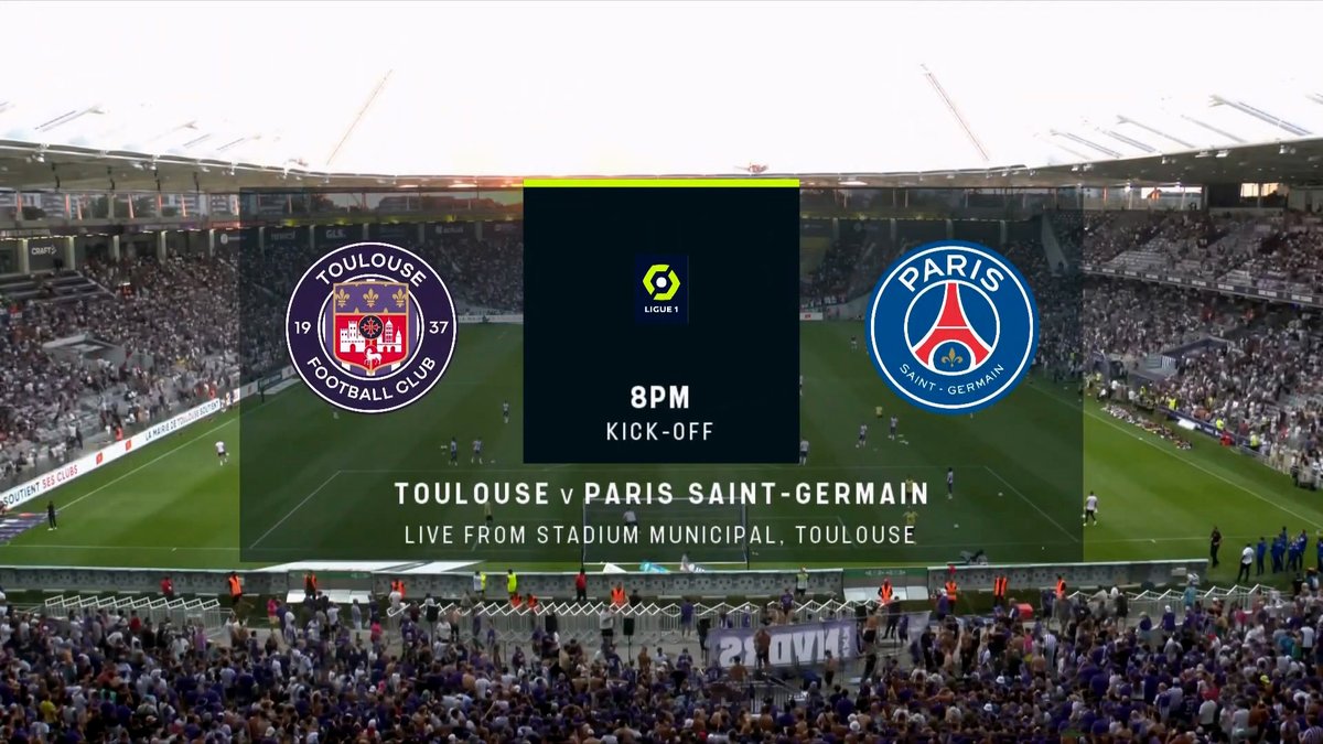 Toulouse vs Paris Saint-Germain Full Match 19 Aug 2023