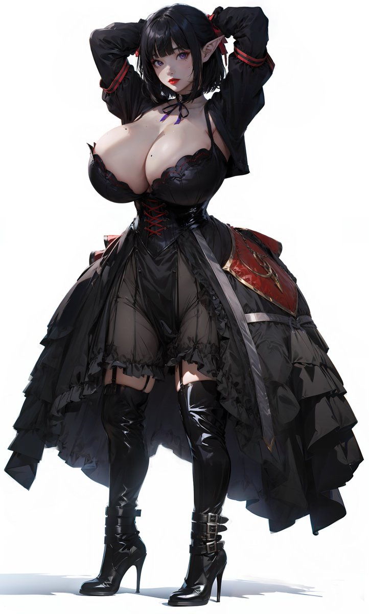 Visual_3rror's tweet photo. I never finished her, but I'm satisfied with what I'd done so far

#AIイラスト #AIart #AIartist | + Editing https://t.co/KI58pnK08Y