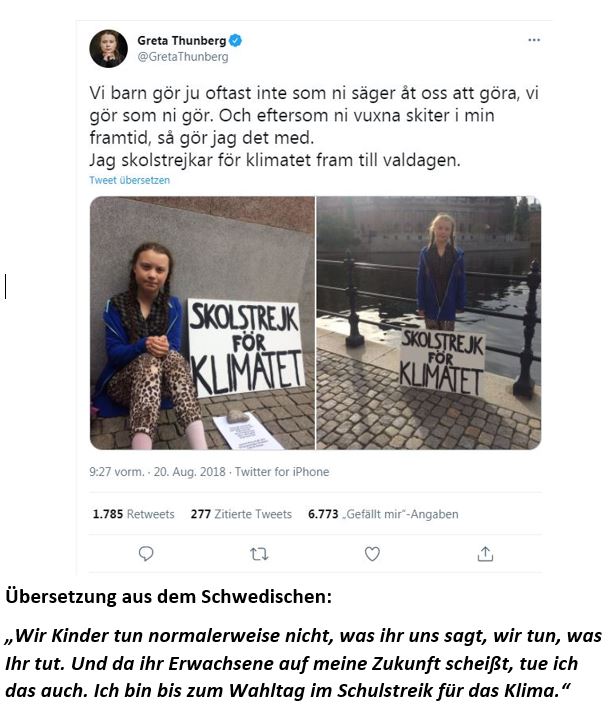 Vor 5 Jahren, am 20.08.2018 begann die damals 15jährige <a href="/GretaThunberg/">Greta Thunberg</a> ihren "Schulstreik für das Klima" und machte ihre Aktion mit einem provokanten Tweet bekannt

3 Wochen lang, bis zur schwedischen Parlamentswahl, setzte sie sich jeden Morgen, anstatt...

Ein längerer 🧵

1/26