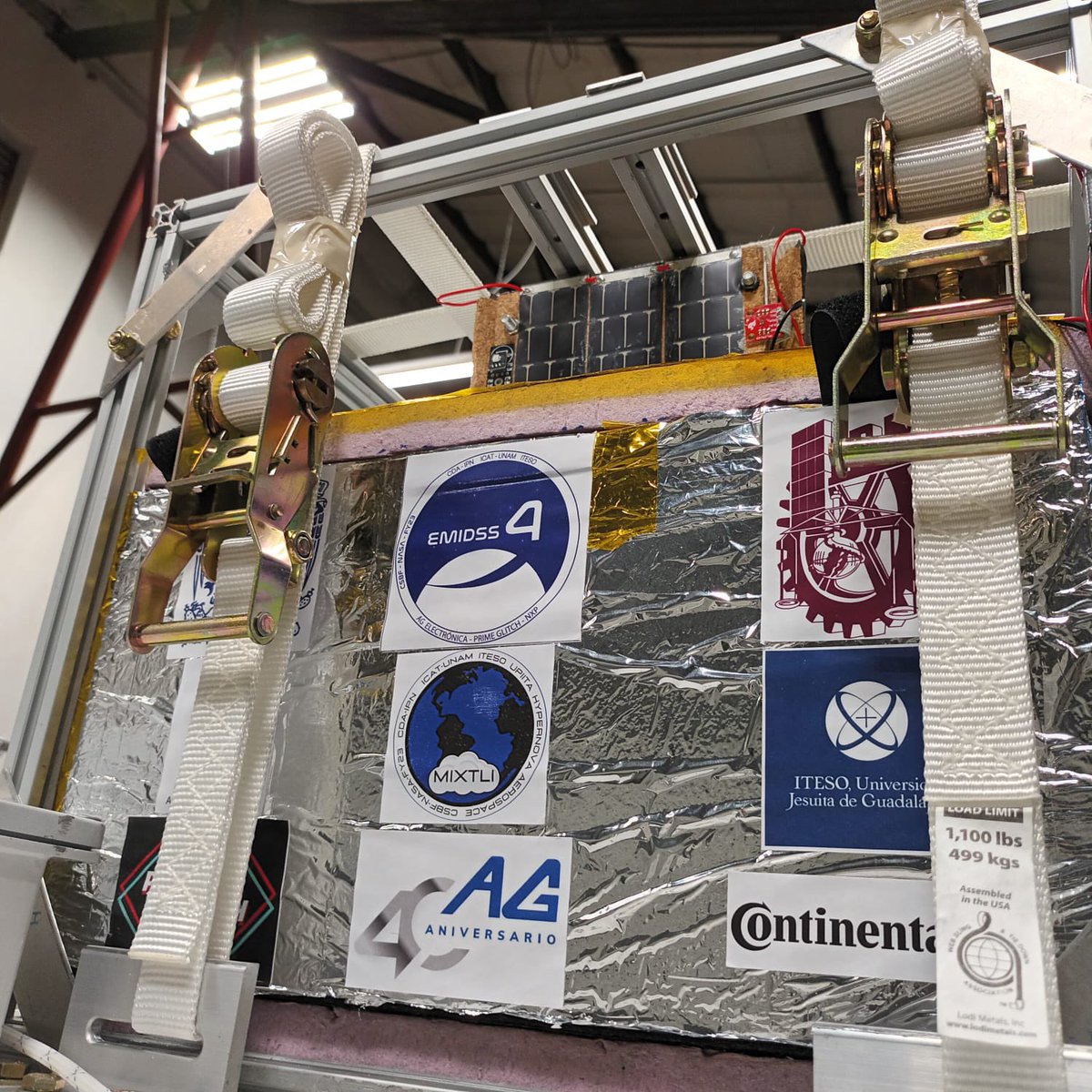 IPN_MX's tweet photo. ¡El módulo EMIDSS-4 ha sido lanzado por la NASA! En un cambio de último momento, nuestra plataforma está rumbo a la estratósfera. Por las condiciones climatológicas se espera un vuelo relativamente corto. Punto de aterrizaje dentro de N.M. ¡Huélum! 
@CDAIPN 

https://t.co/Tudtz9uWeV