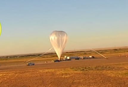 IPN_MX's tweet photo. ¡El módulo EMIDSS-4 ha sido lanzado por la NASA! En un cambio de último momento, nuestra plataforma está rumbo a la estratósfera. Por las condiciones climatológicas se espera un vuelo relativamente corto. Punto de aterrizaje dentro de N.M. ¡Huélum! 
@CDAIPN 

https://t.co/Tudtz9uWeV
