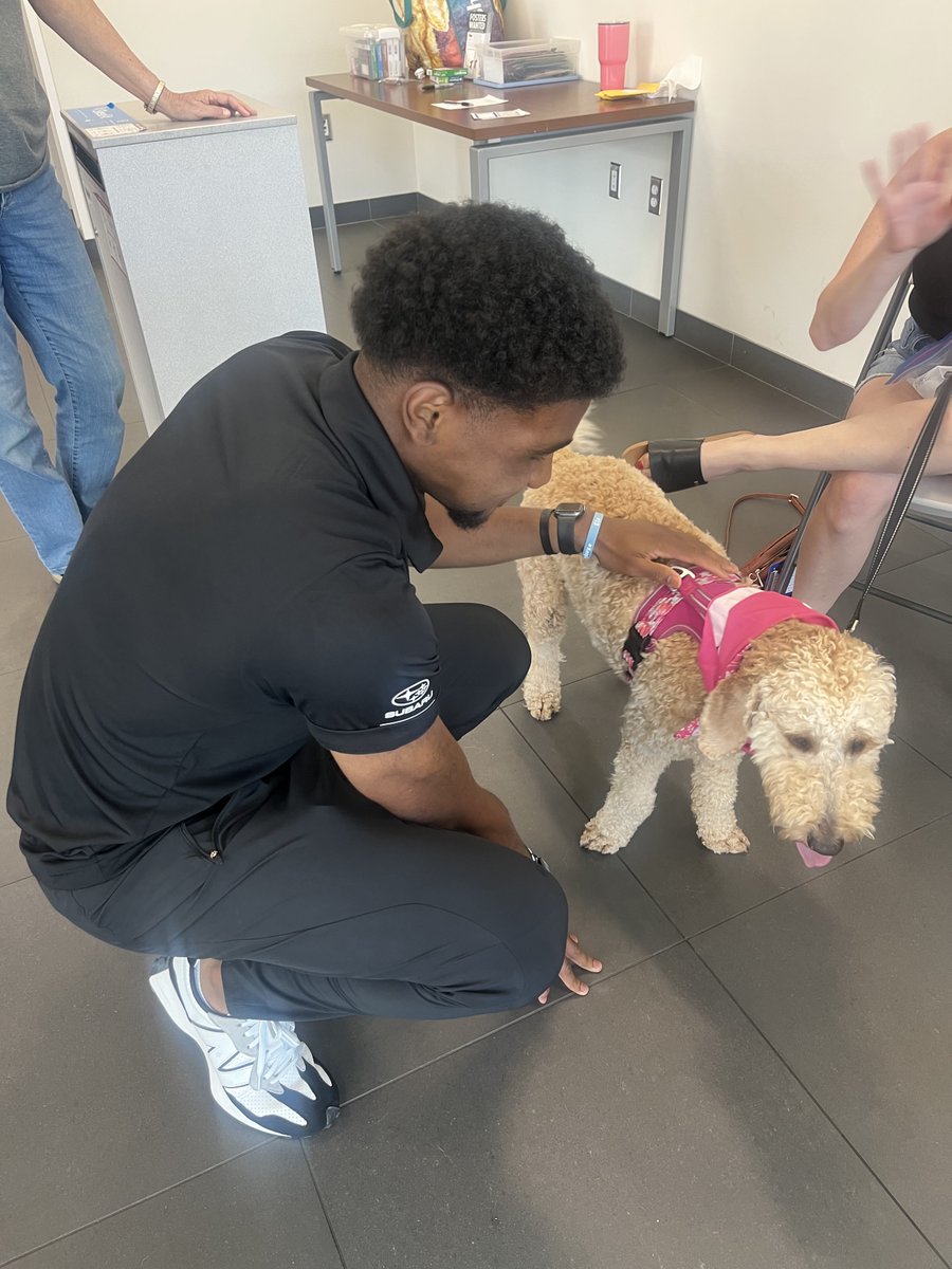 We had a great time at <a href="/JohnsonSubaruNC/">Johnson Subaru</a> puppy meet &amp; greet hosted at their dealership to support different rescues, shelters and organizations within the local area 🐶❤️