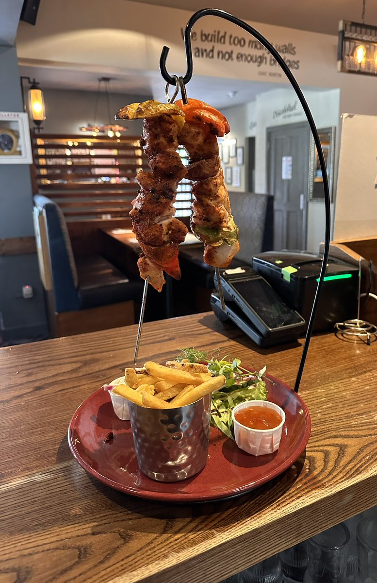 TheMillpool's tweet photo. Another returning dish will be our Hanging Kebabs! With such a unique dish, how could we get rid of it! New Menu This Monday!
Visit us on Hipswell Highway, CV2 5FR. 
-
-
-
-
#newmenu #pub #coventry #themillpool #themillpoolcoventry #millpool https://t.co/Pnj0l2uwKn