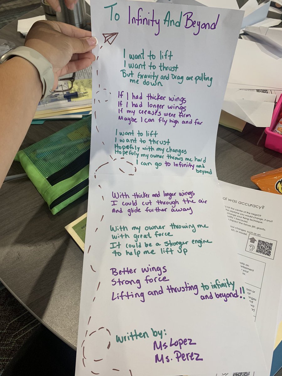 Perez_Cristina2's tweet photo. Access4all @lead4ward training 
Poem about flying 
@JohnsonES_AISD #myaldine @LinettLopez2 https://t.co/mEbkqTxZki