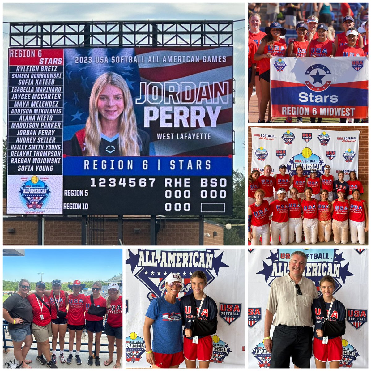 Thank you <a href="/USASoftball/">USA Softball</a> for the opportunity of a lifetime. Met some amazing new teammates! And thanks to my parents for encouraging me to make the trip even though I couldn’t play. I’ll be back HOF Stadium. Hold my Gatorade…