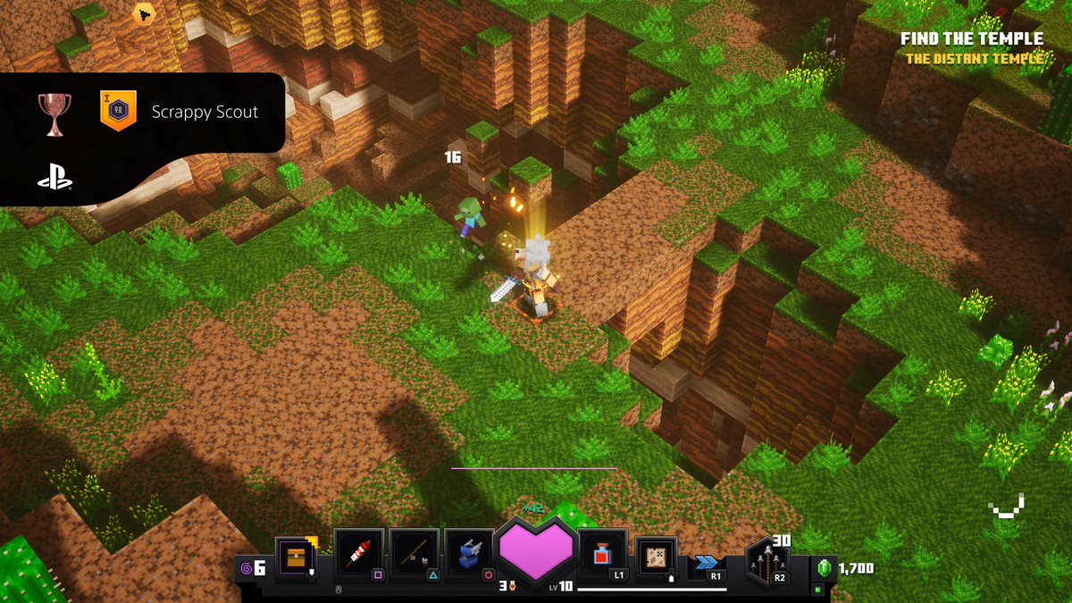 Karlmole101's tweet photo. Minecraft Dungeons
Scrappy Scout (BRONZE)
#PlayStationTrophy #PS5Share, #MinecraftDungeons https://t.co/WJ2Rncv5yh