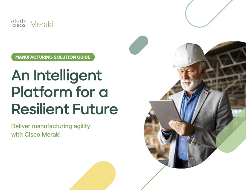 CiscoLive's tweet photo. Want to unlock your full manufacturing potential? Learn how in the @Meraki manufacturing solution guide.
Download it now β¬οΈ
https://t.co/IpBplkuVnr
#DigitalTransformation #CiscoMeraki #ManufacturingAgility https://t.co/lu9e3MqSKQ