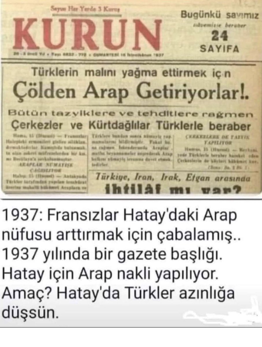 Fransız gavurunun yaptığına bakın!